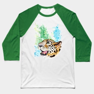 Amur Leopard Baseball T-Shirt